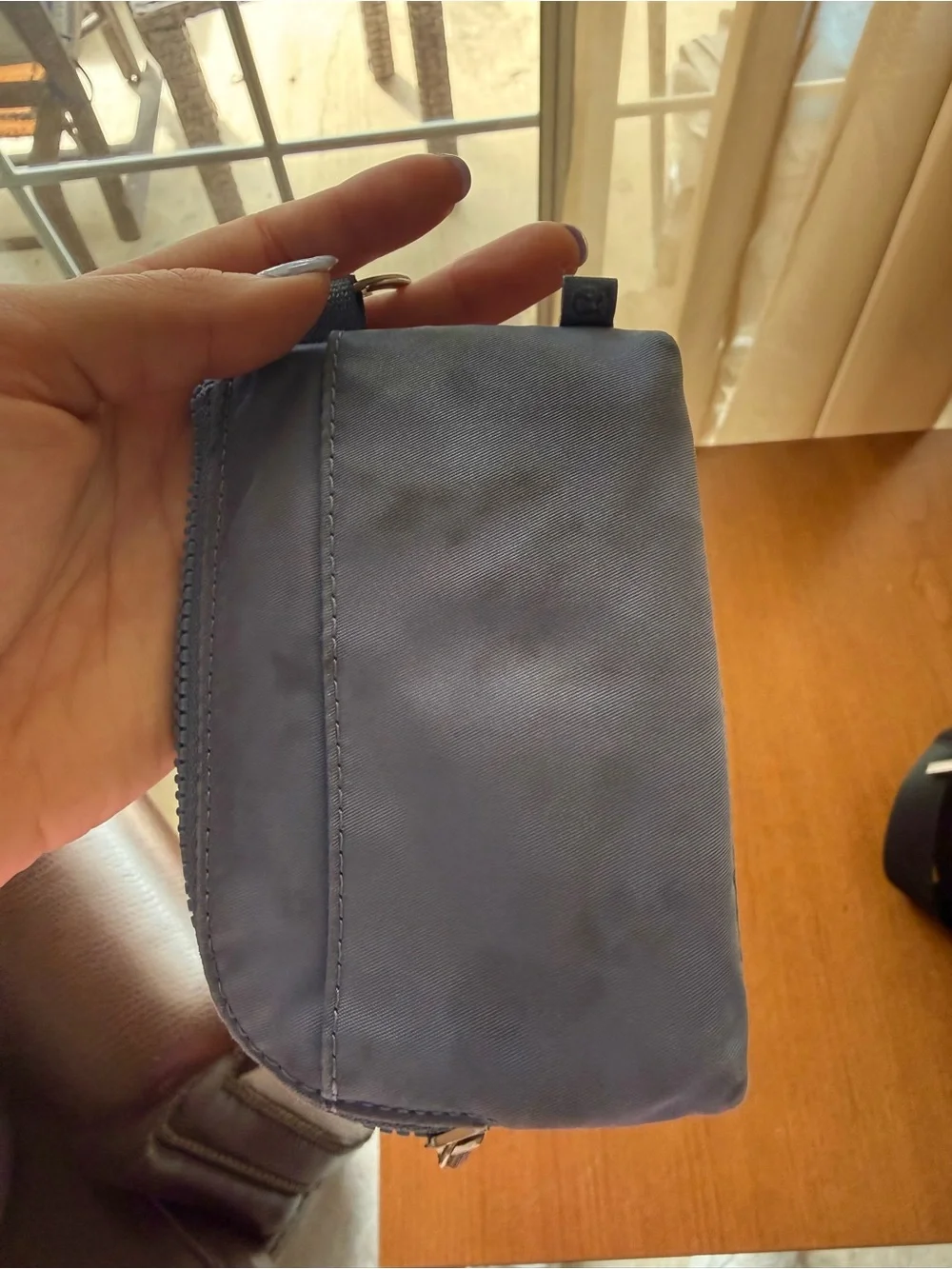 lululemon athletica Blue Wristlet Pouch with Strap